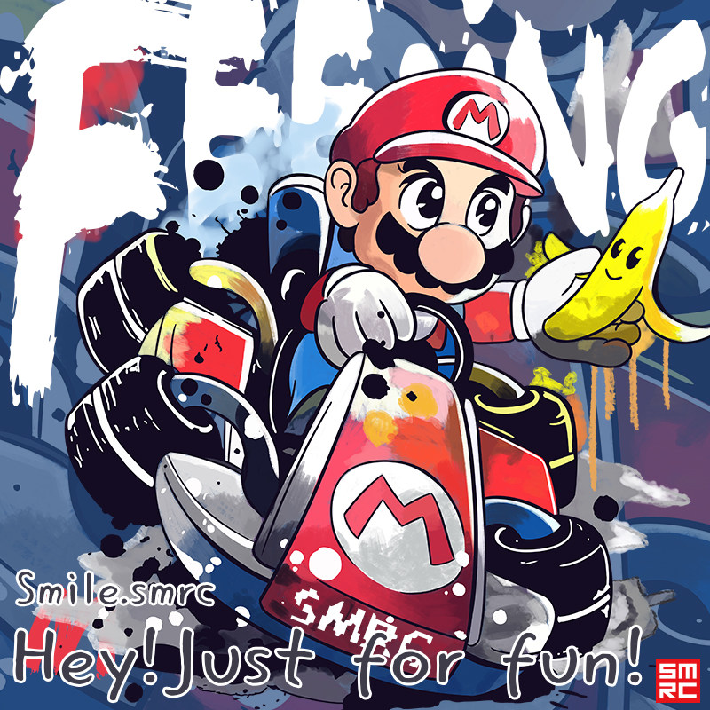 马里奥联名超级玛丽定制潮牌潮流长袖t恤男白色卫衣宽松打底衫女