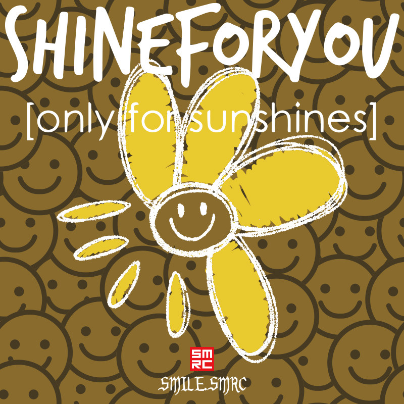 日系潮牌潮流短袖太阳花男女同款t恤圆领宽松权志龙小雏菊情侣装