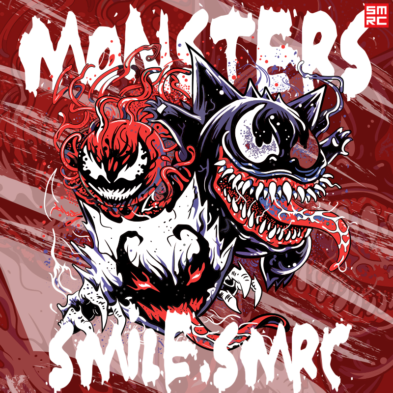 耿鬼长袖t恤男cos衣服联名漫威异