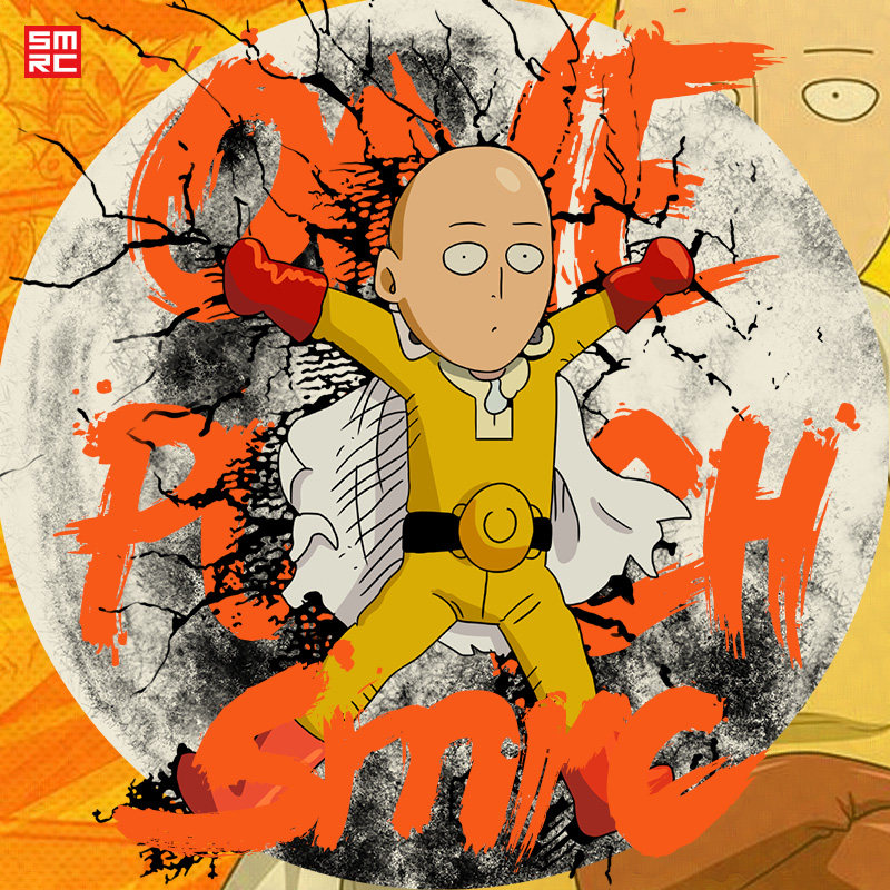 一拳超人onepunchman日系港风潮流长袖t恤男琦玉老师卡通印花卫衣