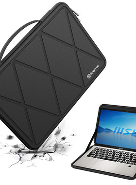 Smatree适用微星（MSI）Prestige 14 Evo 笔记本电脑内胆包手提包硬壳保护量身定制