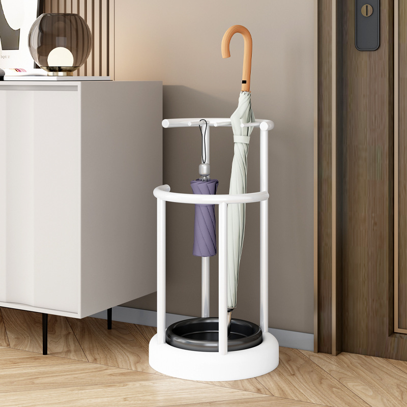 雨伞收纳架家用门口置物架放伞办公室商用入户雨伞桶金属架子