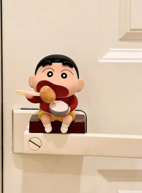 蜡笔小新客厅摆件工位稳定情绪神器桌面装饰电视柜创意家居好物