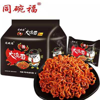 同碗福整箱装火鸡面方便面泡面