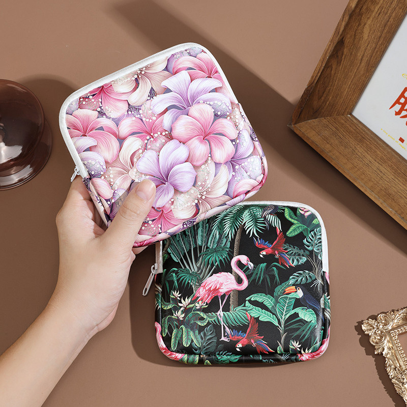 卫生巾姨妈巾收纳包少女心便携可爱大容量月事小包装姨妈巾的袋子