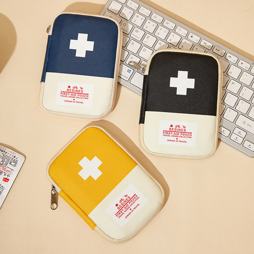 随身药包户外旅行便携医疗急救包药品收纳包居家大容量儿童医药包