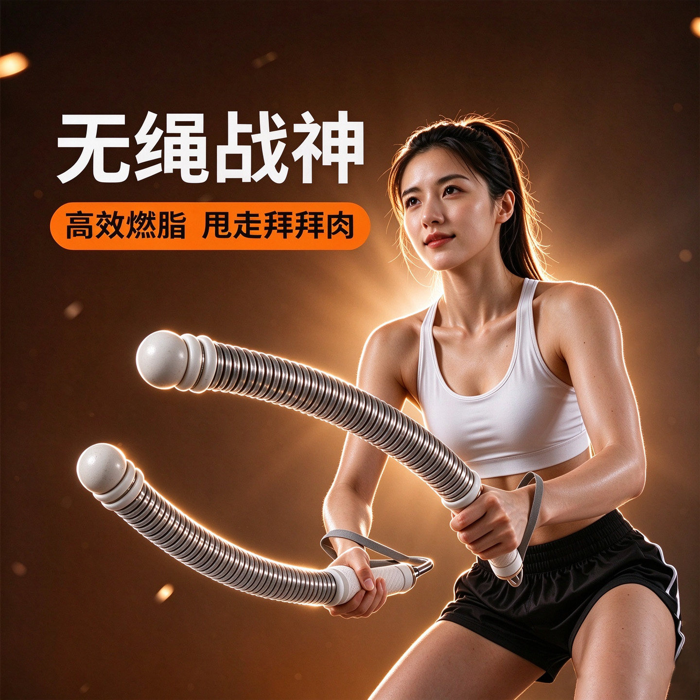 易持健无绳战绳加重燃脂训练图片