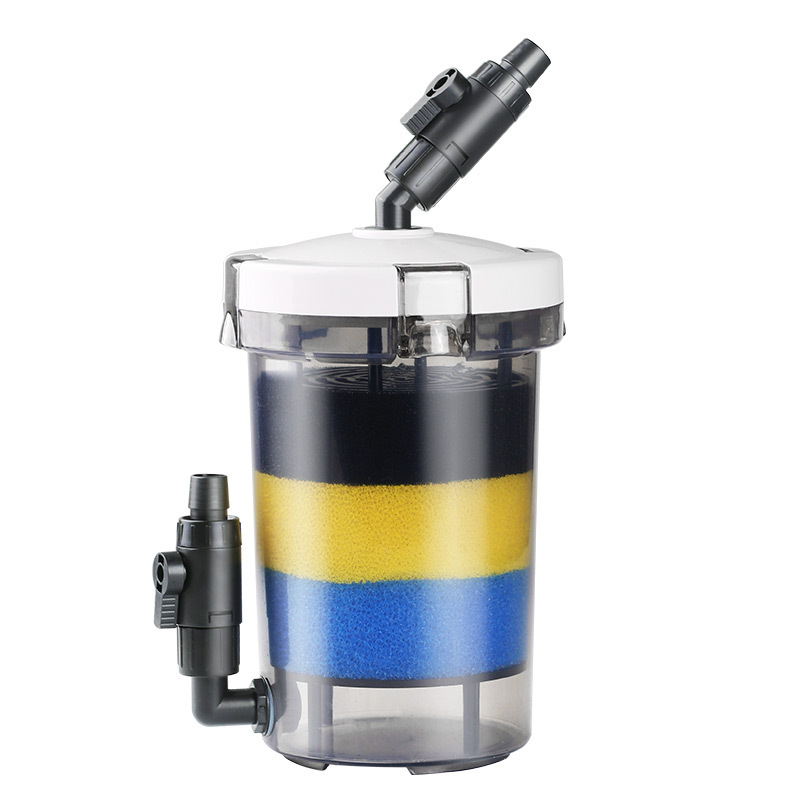Aquarium tank outside silent filter bucket multilayer filter
