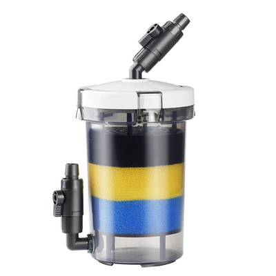 Aquarium tank outside silent filter bucket multilayer filter