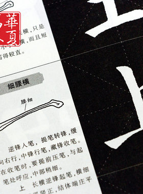 颜真卿字帖 毛笔楷书入门基础教程颜勤礼碑 中国书法培训等级考试教程学生成人书法毛笔字帖名师视频版书法