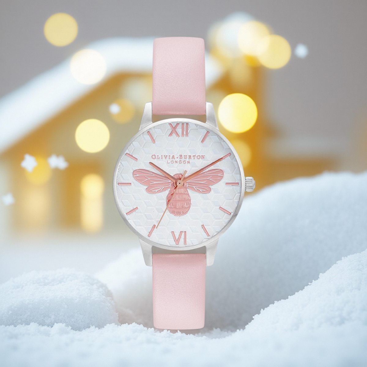 OliviaBurton手表女轻奢小众小蜜蜂正品名牌女士女生礼物OB女表