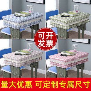 幼儿园桌布桌套布艺定制长方形桌罩防水防油桌子台布学生课桌布套
