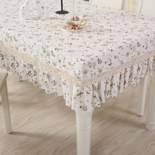 茶几罩套2025新款免洗餐桌布防油防水防烫长方形餐桌罩棉麻布艺