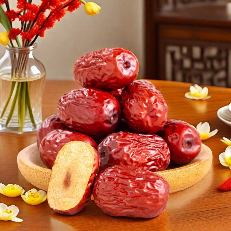 新疆红枣一级煲汤大枣若羌灰枣和田大枣骏枣干枣特级免洗灰枣即食