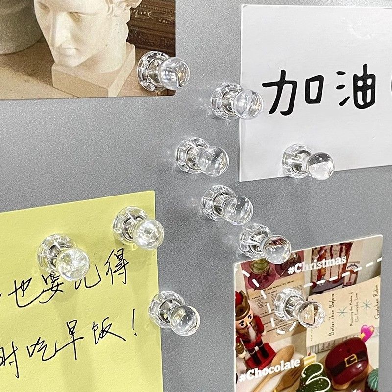 透明磁吸冰箱贴封口小号北欧风