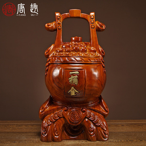 开业摆件实木雕刻工艺品