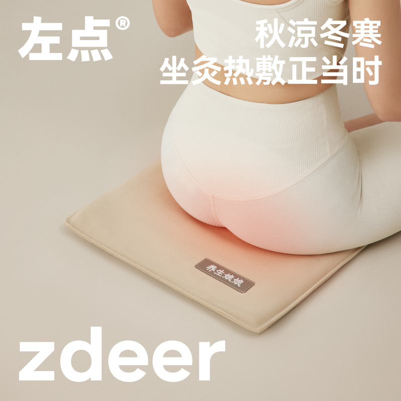 zdeer养生娘娘艾灸坐垫电加热坐灸仪热敷垫冬季座椅垫艾草办公室 保健用品 艾灸/艾草/艾条/艾制品 原图主图