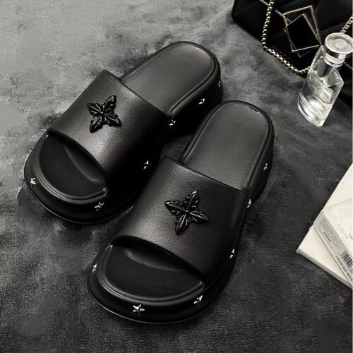 进口5CM增高拖鞋女Y2K星星沙滩鞋女外穿夏沙滩凉拖鞋透气拖鞋