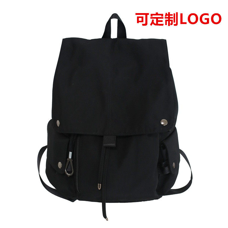 进口韩版街头潮流双肩包男士大学生个性书包户外休闲电脑背包