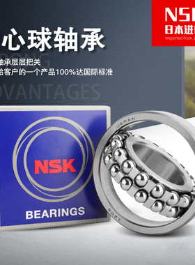 日本NSK进口双排调心球轴承 2319 2320 ET K