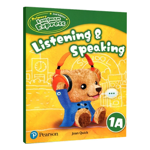 培生新版香港朗文小学英语教材Primary Longman Express 1A-6B 听说练习册Listening&speaking第二版朗文快车PLE原版少儿英语