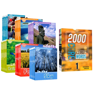 赠2000词全套牛津探索发现 Oxford Read and Discover 英语分级科普阅读 2000 Core English Words 常见词英语单词典