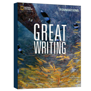 卓越英语写作 新版第五版美国国家地理 Great Writing foundations 1-5级别原版greatwriting教材中学生课外练习写作专项第五版
