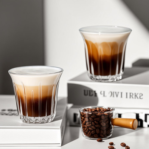 CLIOTN澳白咖啡浓缩杯咖啡玻璃杯