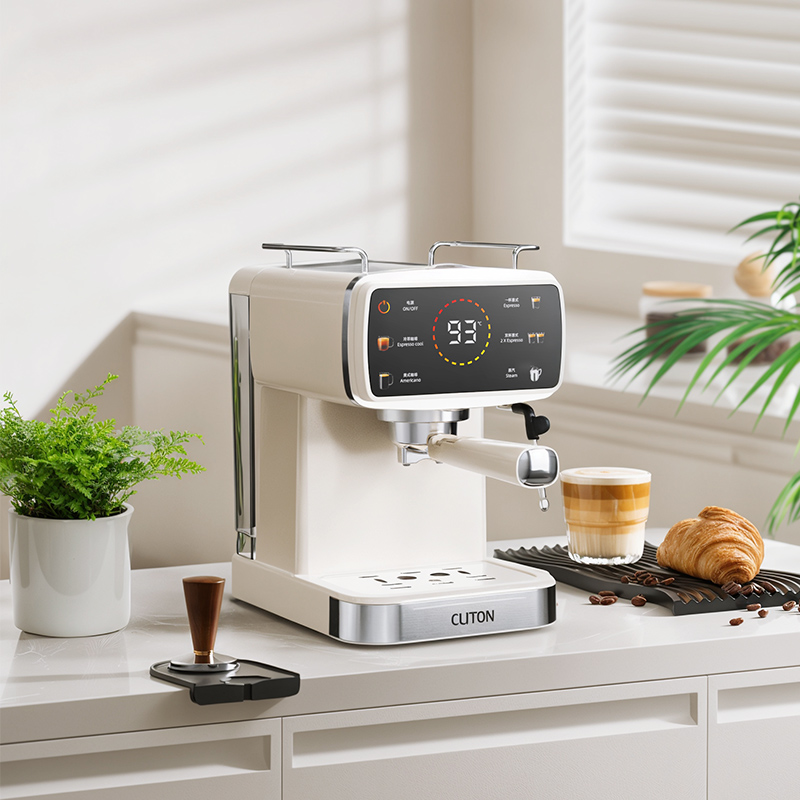 Cliton冷热双萃意式半自动咖啡机