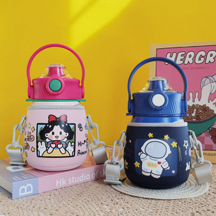 杯具熊草莓熊嘟嘟桶套大肚杯套保护套保温杯套水壶套水杯套850ml