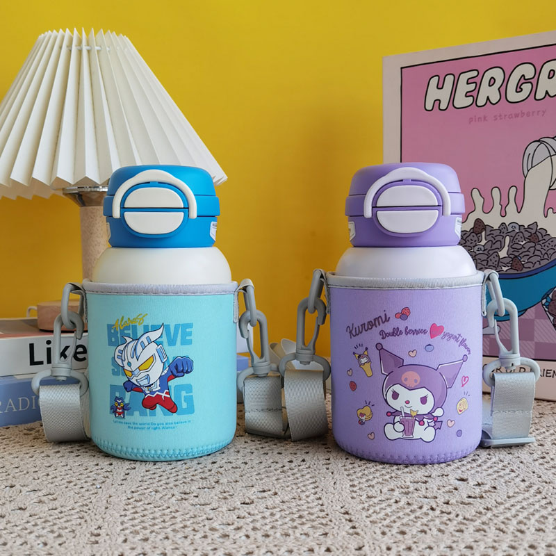 杯具熊保温杯套斜挎水杯套