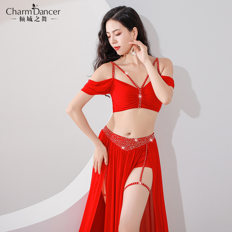 练功服网纱肚皮舞倾城之舞班服