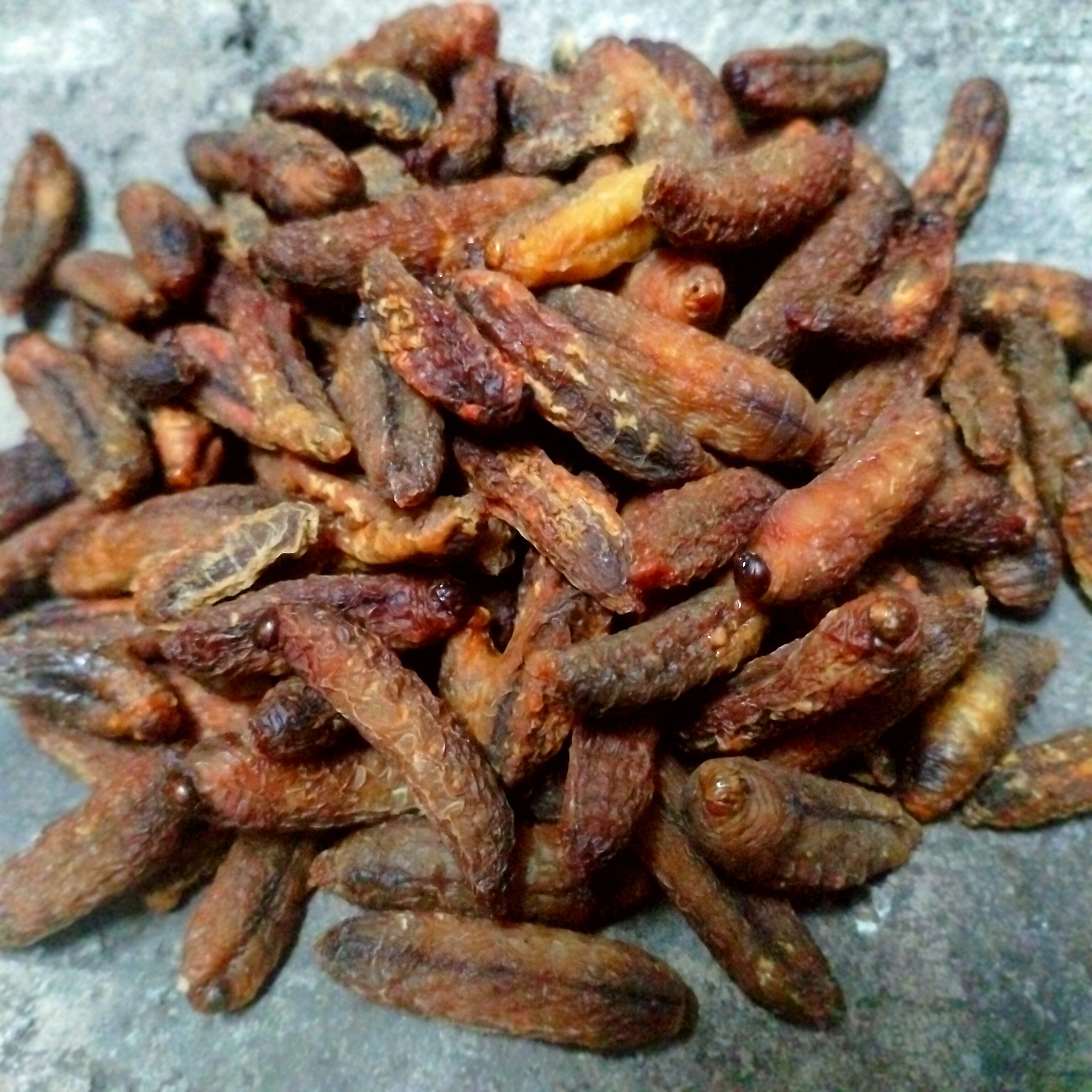 纯干马蜂蛹瓦片焙干免费打粉野生虎头蜂干石锅烤干树蜂蛹200克