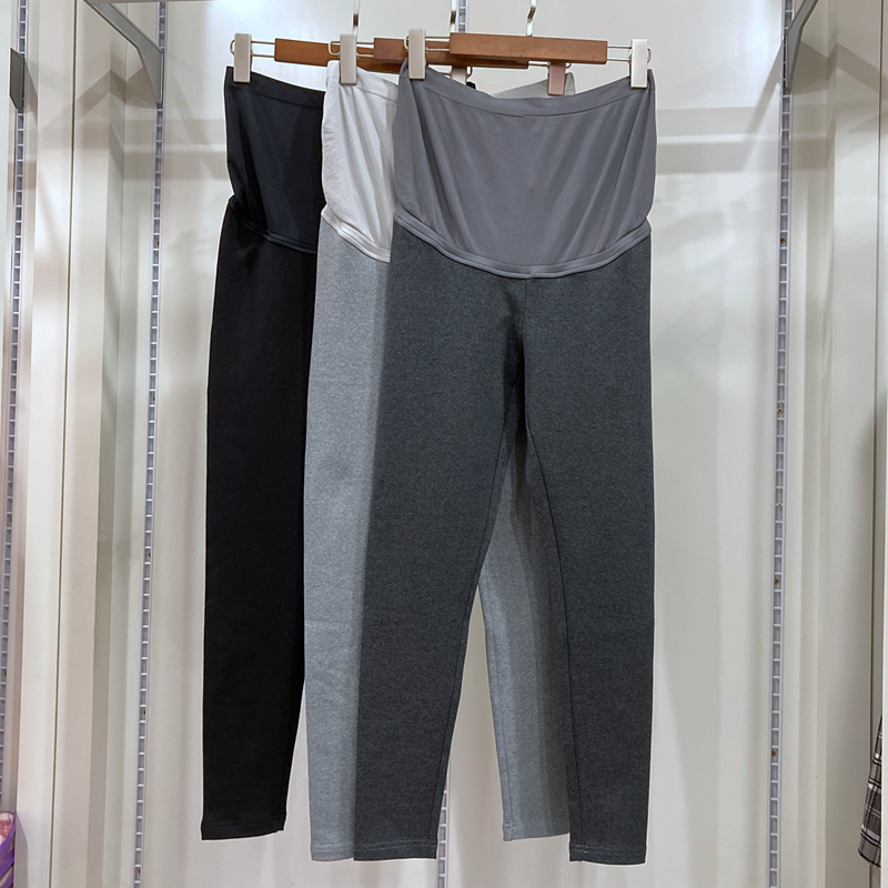 孕之彩孕妇厚棉加厚无痕打底裤