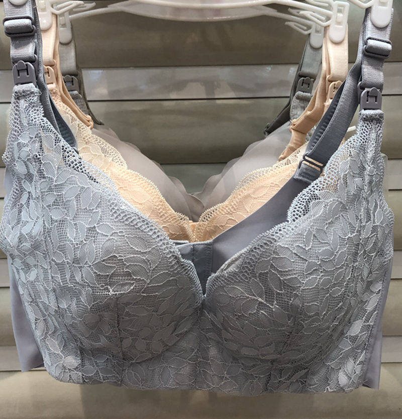孕之彩正品孕妇哺乳大罩杯文胸春夏超薄聚拢无痕胸罩YYW195928