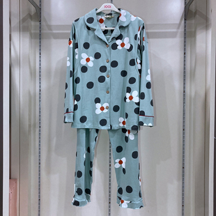 孕之彩秋冬哺乳月子服全棉透气吸汗长袖孕妇睡衣喂奶家居服套装