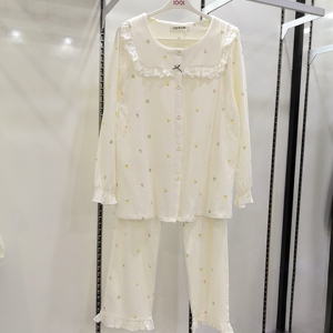 孕之彩秋冬厚棉哺乳月子服睡衣