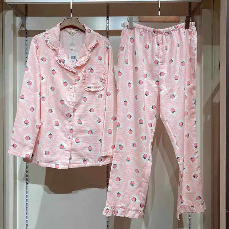 哺乳月子服家居服孕之彩纯棉纱布