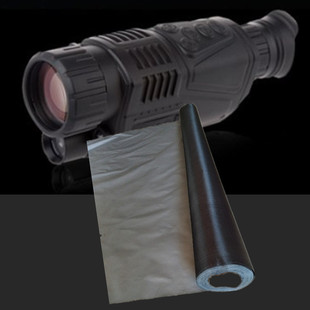 防红外线摄像头专用布防夜视仪望远镜看透布侦测器安检机照射不透