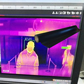 大学实验室专用防红外线布防热成像监控摄像头拍摄布降温阻燃防护