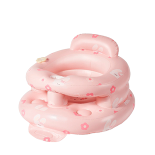 科巢婴儿童学坐椅充气沙发宝宝学坐立练习神器坐着护脊柱训练座椅