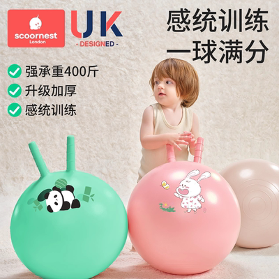 科巢羊角球儿童感统训练跳跳球
