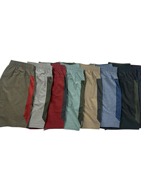 出口原单 美式速干男夏薄款宽松运动休闲短裤 透气跑步健身四分裤