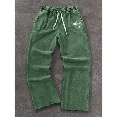 Solid Color Velvet Lounge Pants Casual Comfy Trousers for