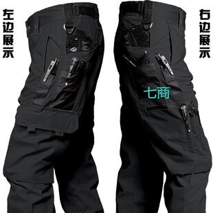 4 Pack Tactical Pants for Men Stretch Ripstop Work Pants for