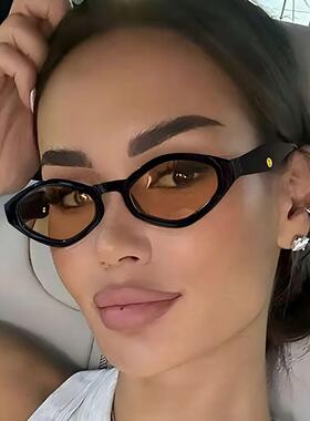 2026 Female Cat-Eye Sunglasses Durable PA Frame Semi