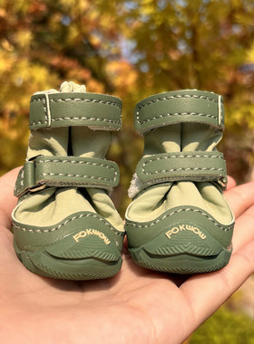 奇可家 fokwow加绒雪地靴狗鞋泰迪狗狗鞋子靴子宠物冬靴送鞋垫