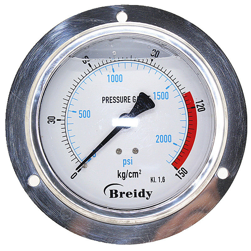 BREIDY 充油抗震液压表 YN-100ZT  150 250 400KG PT3/8,五金/工具,压力表,淘宝优惠券,粉丝福利购,淘宝优惠卷