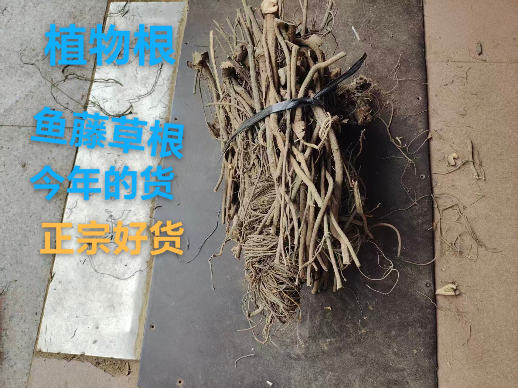 晒干新鱼藤草植物根1/2/5斤新货