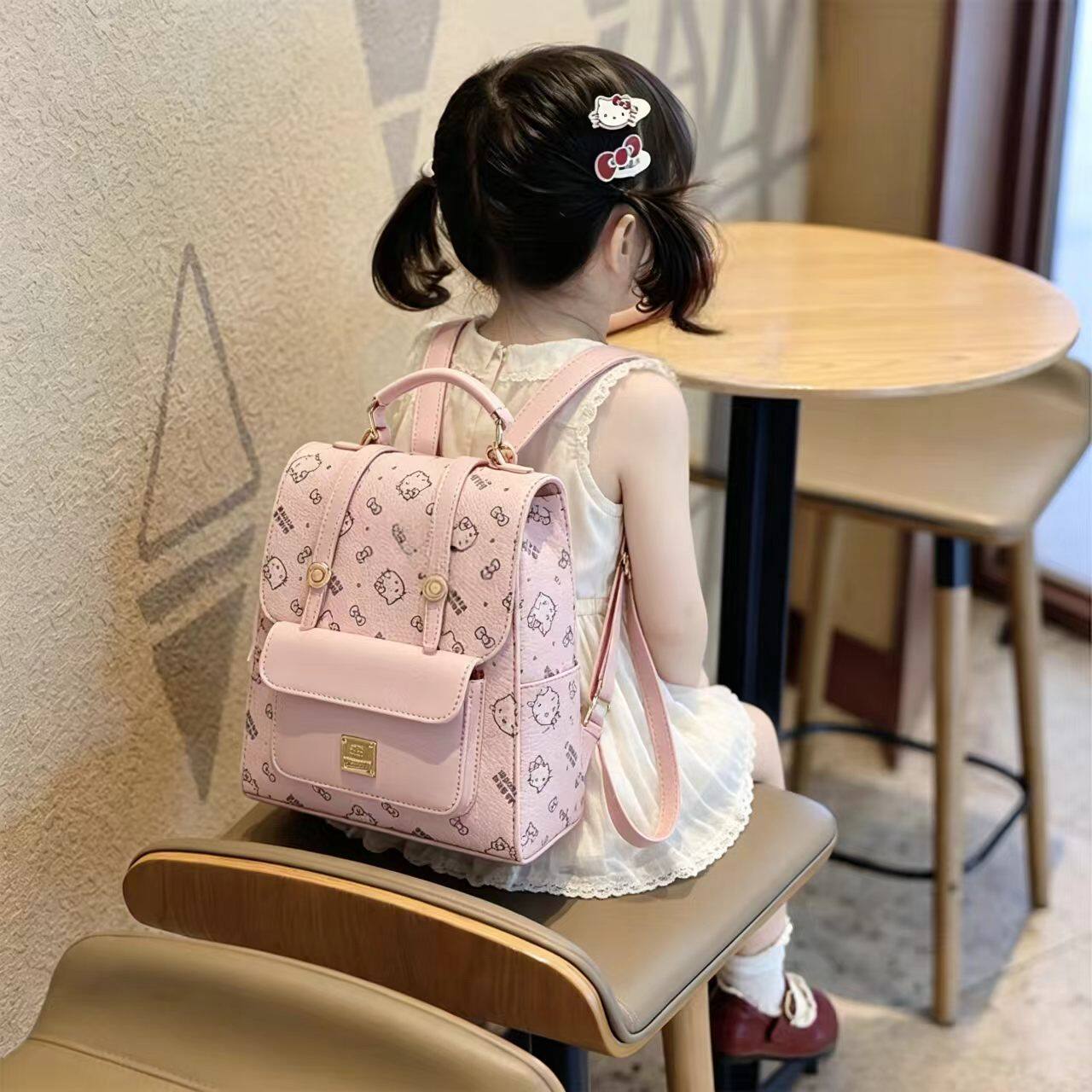 2026新款女童KT猫可爱双肩包